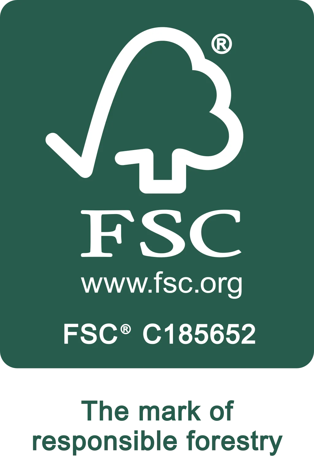 FSC C185652 Promotional with text Portrait White On Green r z G Qz UA