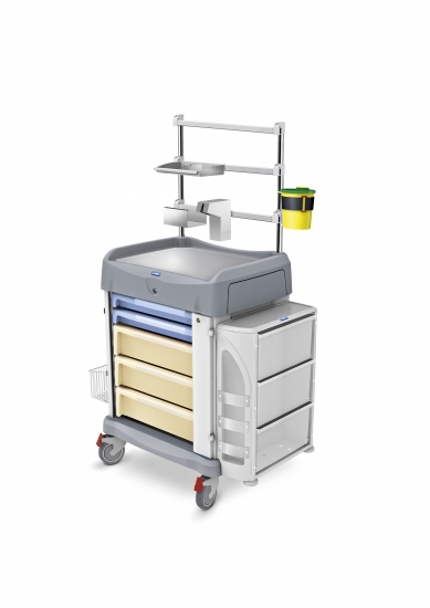 Intensive care trolley