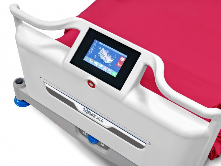 vivo icu bed touch screen