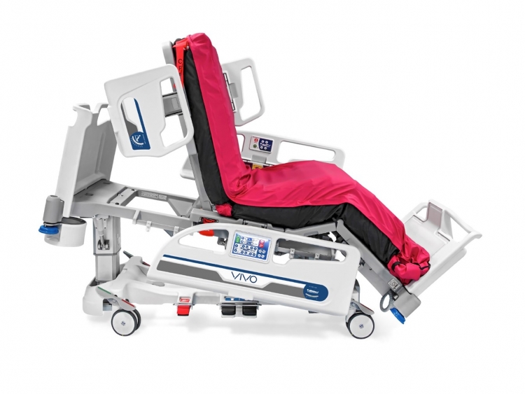 vivo icu bed chair position